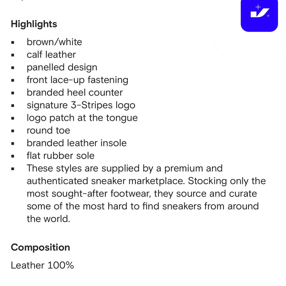 Adidas Earth Brown and White Samba Sneakers Women’s size 9 - Picture 12 of 13